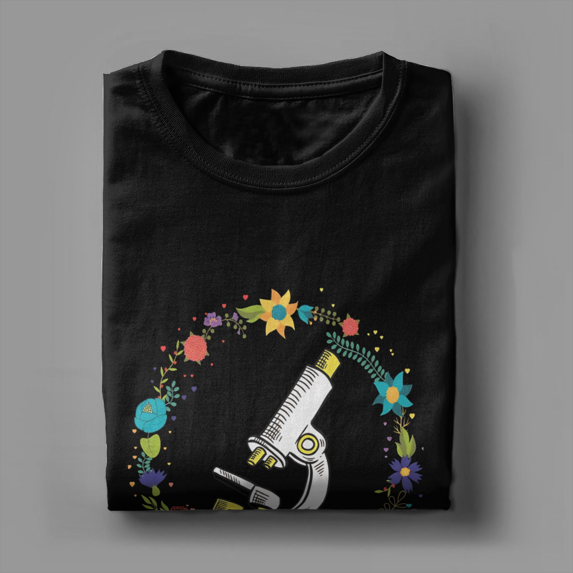 RETRO FLOWERS MICROSCOPE MEDIC - огляд і ціна Medical Lab Graphics