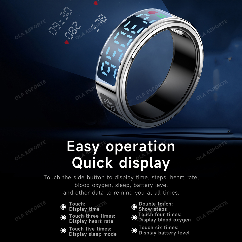2026 Smart ring with charging  - огляд і ціна Blood Pressure Monitor