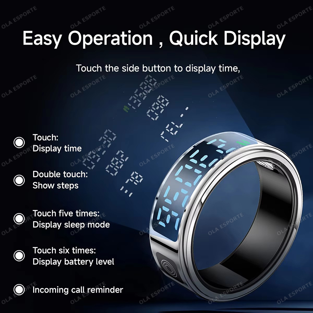 2026 Smart ring with charging  - огляд і ціна Blood Pressure Monitor