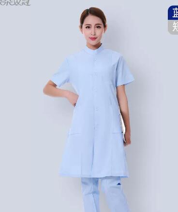 Doctor Uniform Summer Gown Blu - огляд і ціна Medical Lab Gown