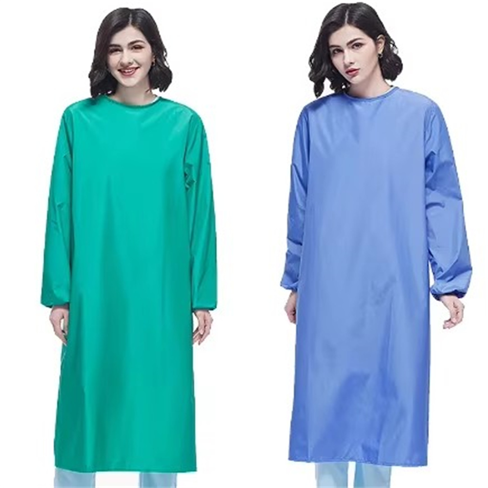 NEW Women Waterproof Gown SPA  - огляд і ціна Medical Lab Gown