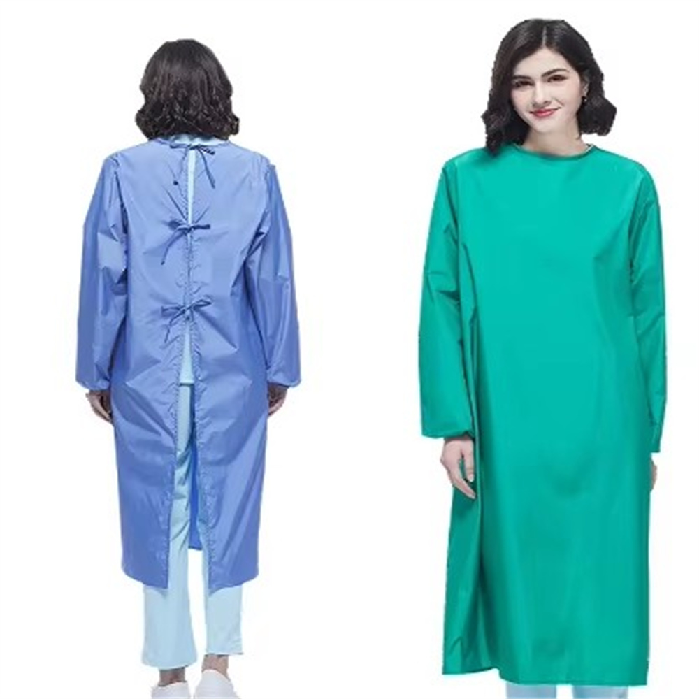 NEW Women Waterproof Gown SPA  - огляд і ціна Medical Lab Gown