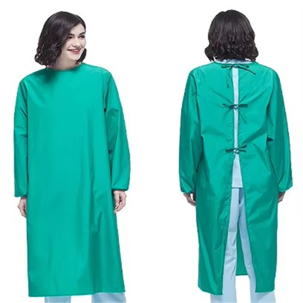 NEW Women Waterproof Gown SPA  - огляд і ціна Medical Lab Gown