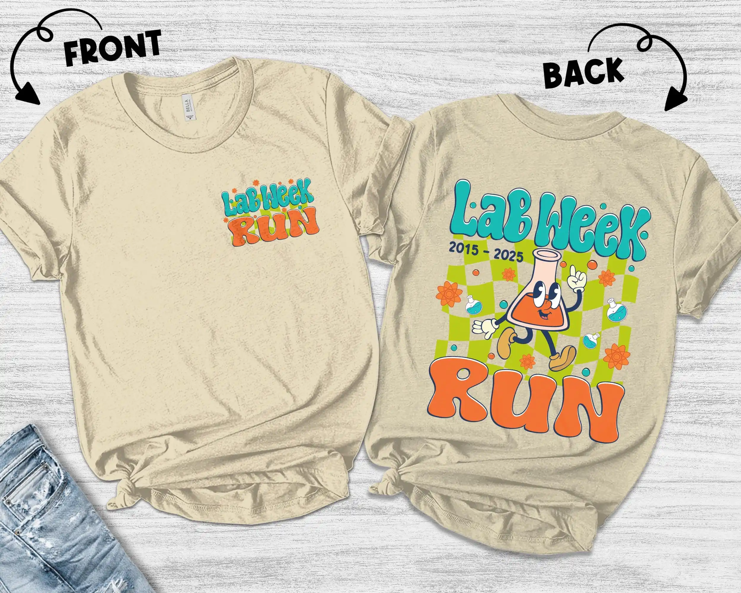 Retro Lab Week 2025 T Shirt Ru - огляд і ціна Medical Lab Assistant