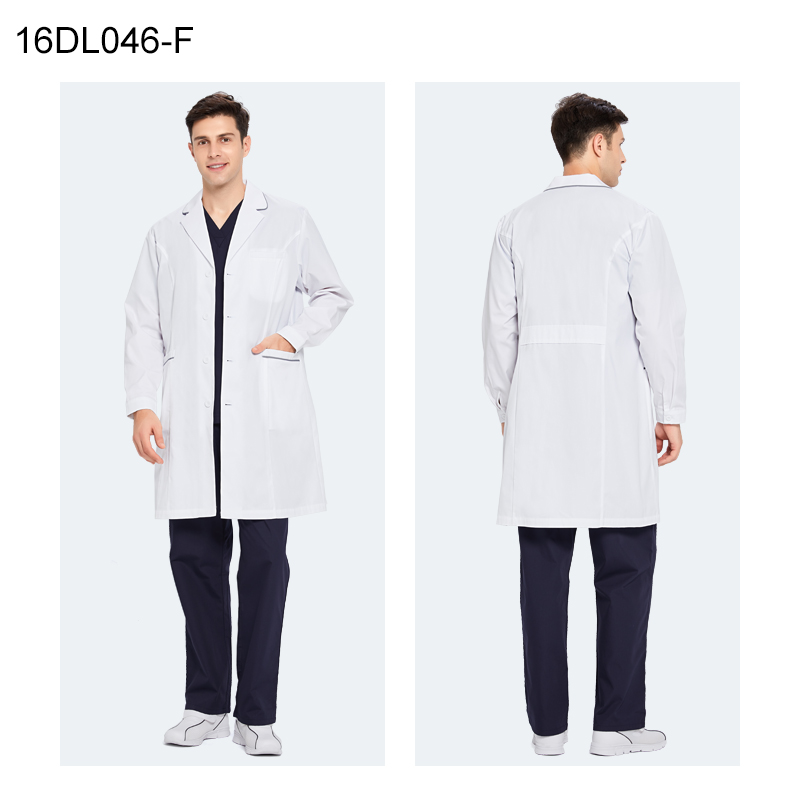 ANNO Long Sleeve Lab Uniforms  - огляд і ціна Medical Lab Gown