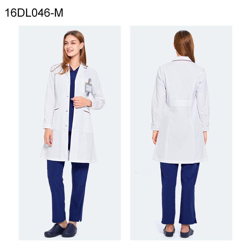 ANNO Long Sleeve Lab Uniforms  - огляд і ціна Medical Lab Gown