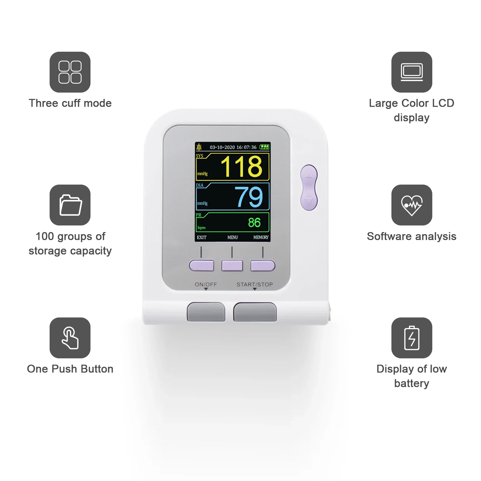 CONTEC08A-VET Veterinary Equip - огляд і ціна Blood Pressure Monitor