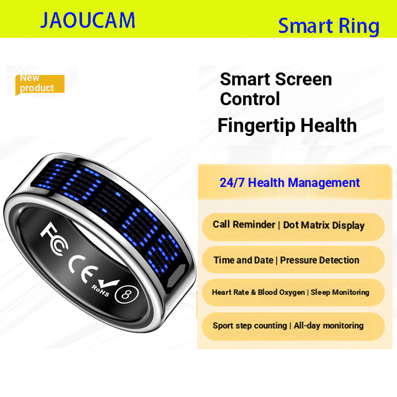 2026 Smart Ring Call ID Remind - огляд і ціна Blood Pressure Monitor