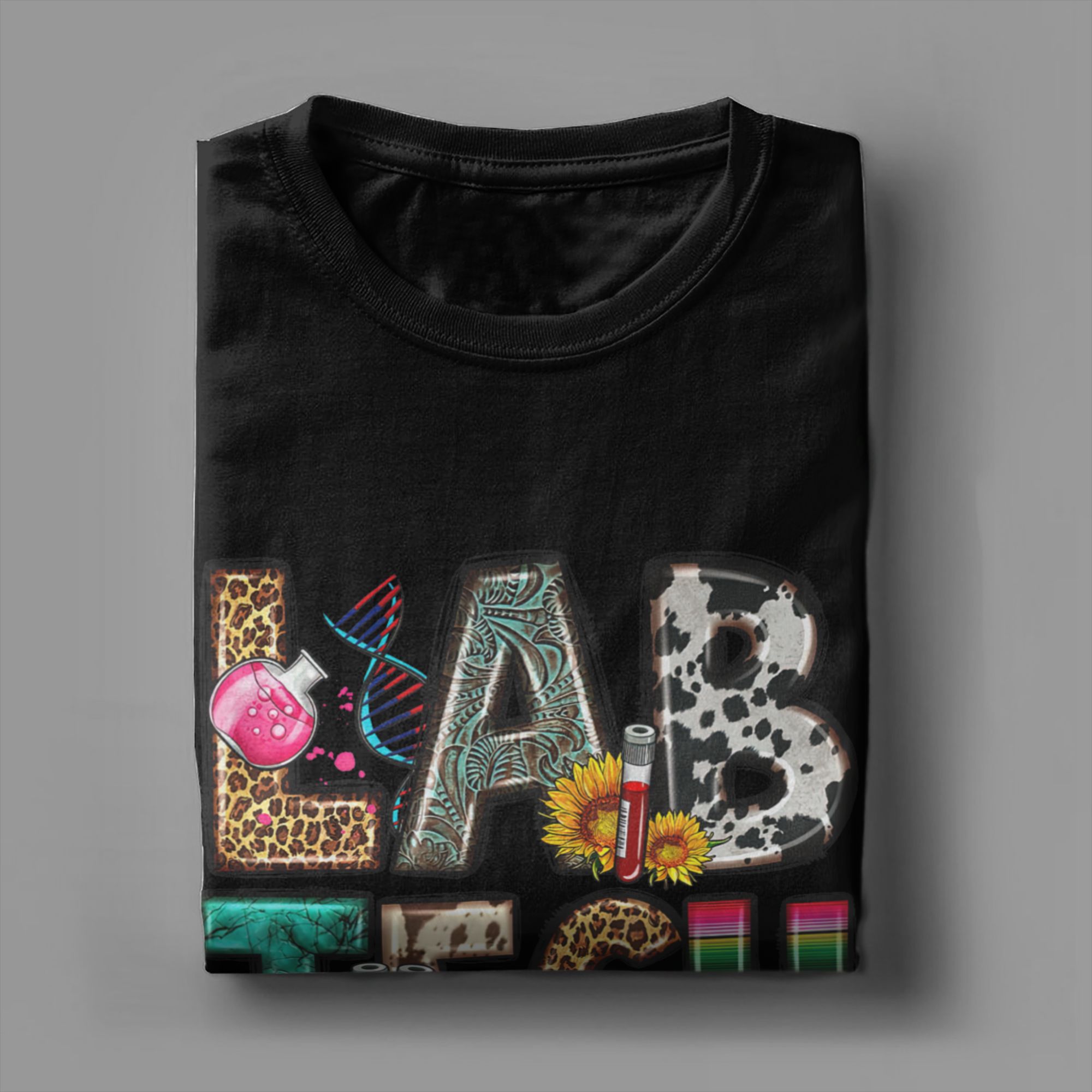 Retro Tech Leopard Floral Medi - огляд і ціна Medical Lab Graphics
