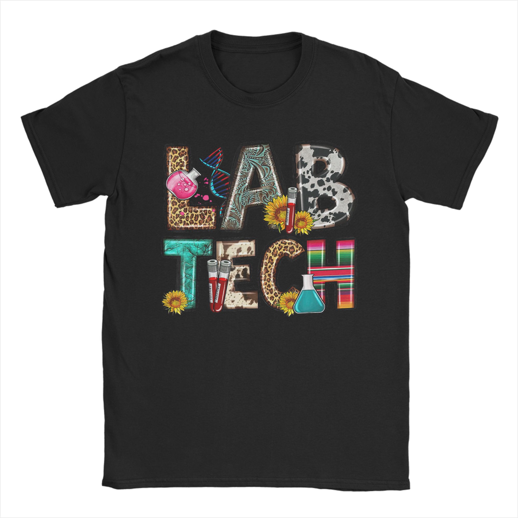 Retro Tech Leopard Floral Medi - огляд і ціна Medical Lab Graphics