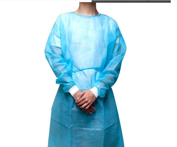 Knitted Cuffs 10 pcs Disposabl - огляд і ціна Medical Lab Gown