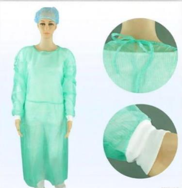 Knitted Cuffs 10 pcs Disposabl - огляд і ціна Medical Lab Gown