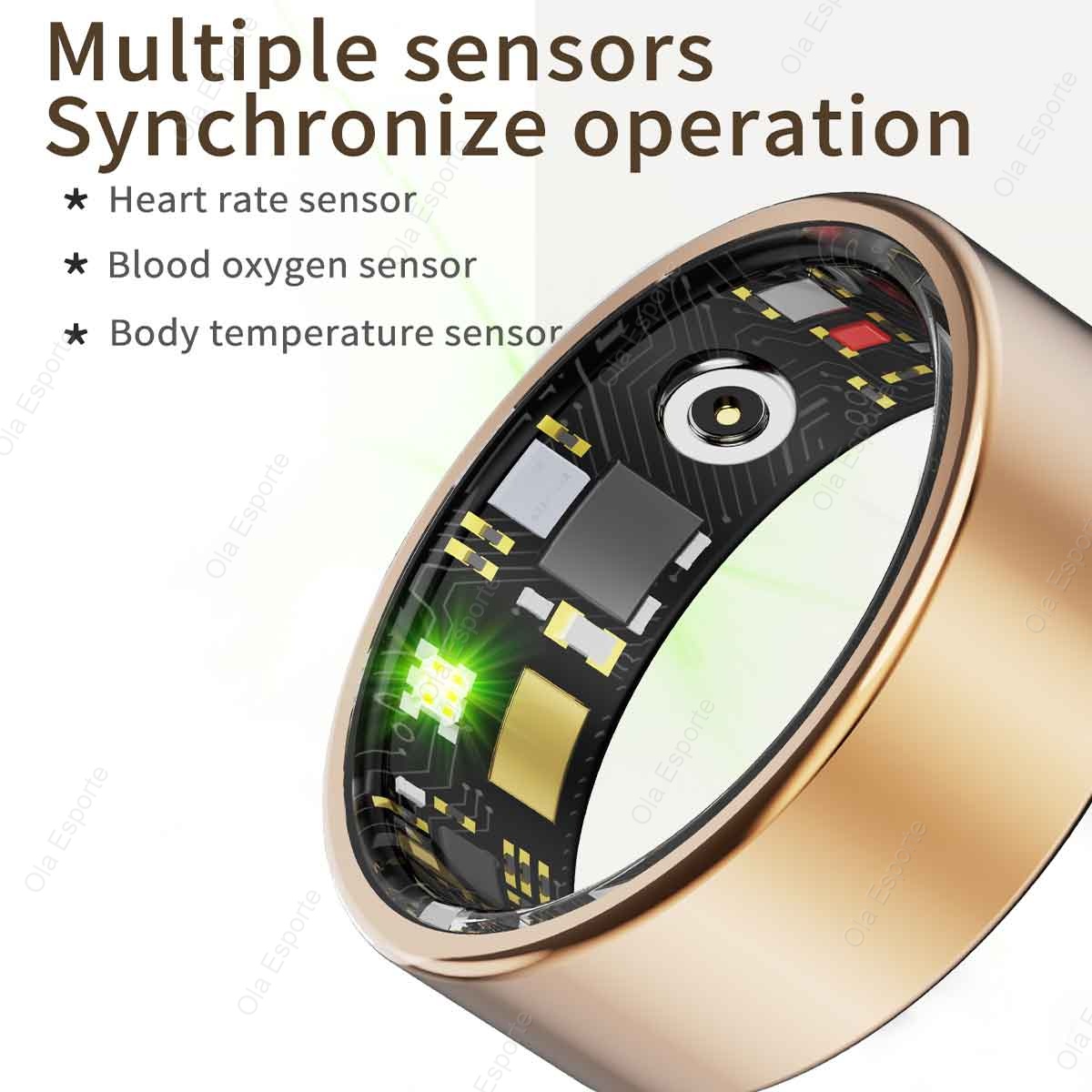 Titanium Alloy Smart Ring, Hea - огляд і ціна Blood Pressure Monitor